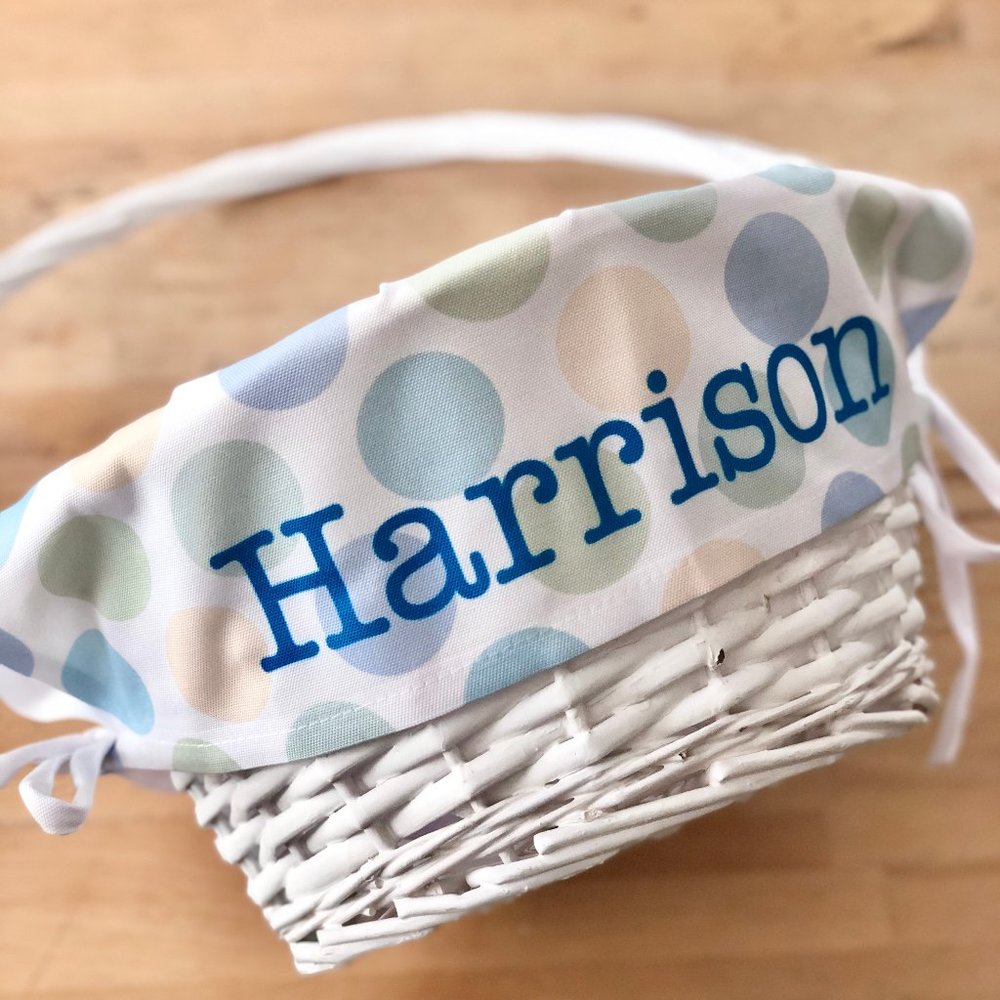 Easter Basket with Removable Liner